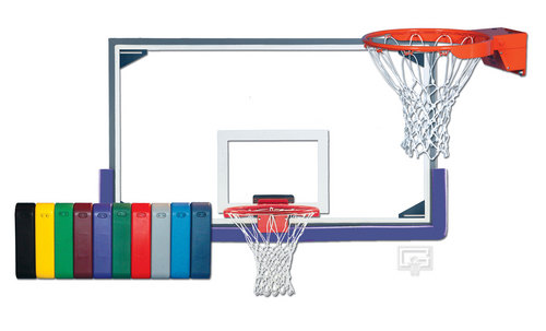 Gared Sports Master Backboard, Goal, Padding Basketball Package